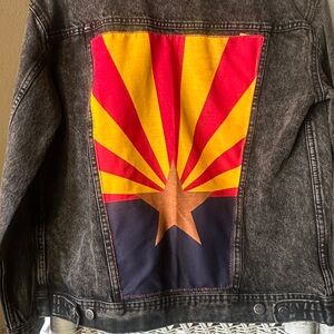 🌟AZTHRIFTSOUL CUSTOM UPCYCLED JACKET🌟